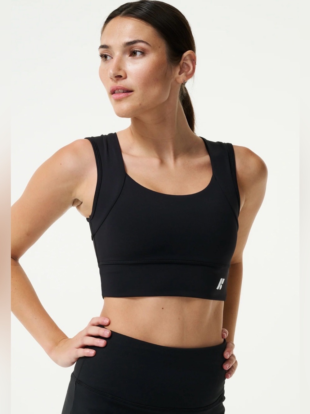 Forme Power Bra Posture Correcting Compression Sports Bra Black Taylor Swift Xs